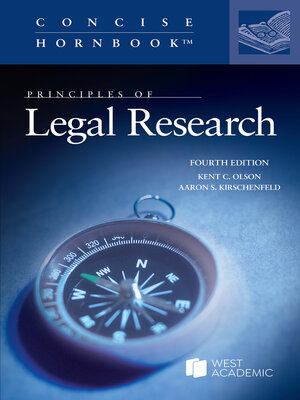 cover image of Principles of Legal Research